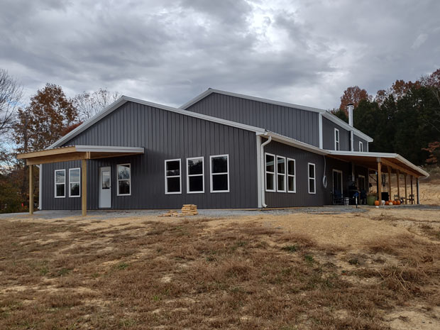 Example of complete custom home build