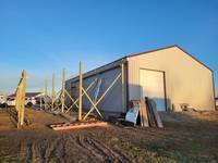 Posts were put in with ample depth and cemented to hold up against Kentucky storms.