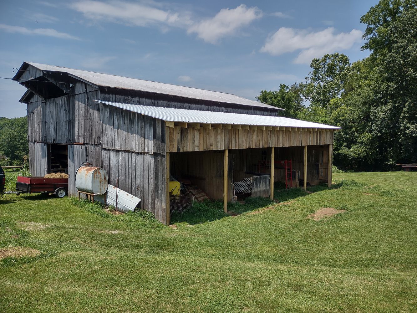 Barn Lean-to